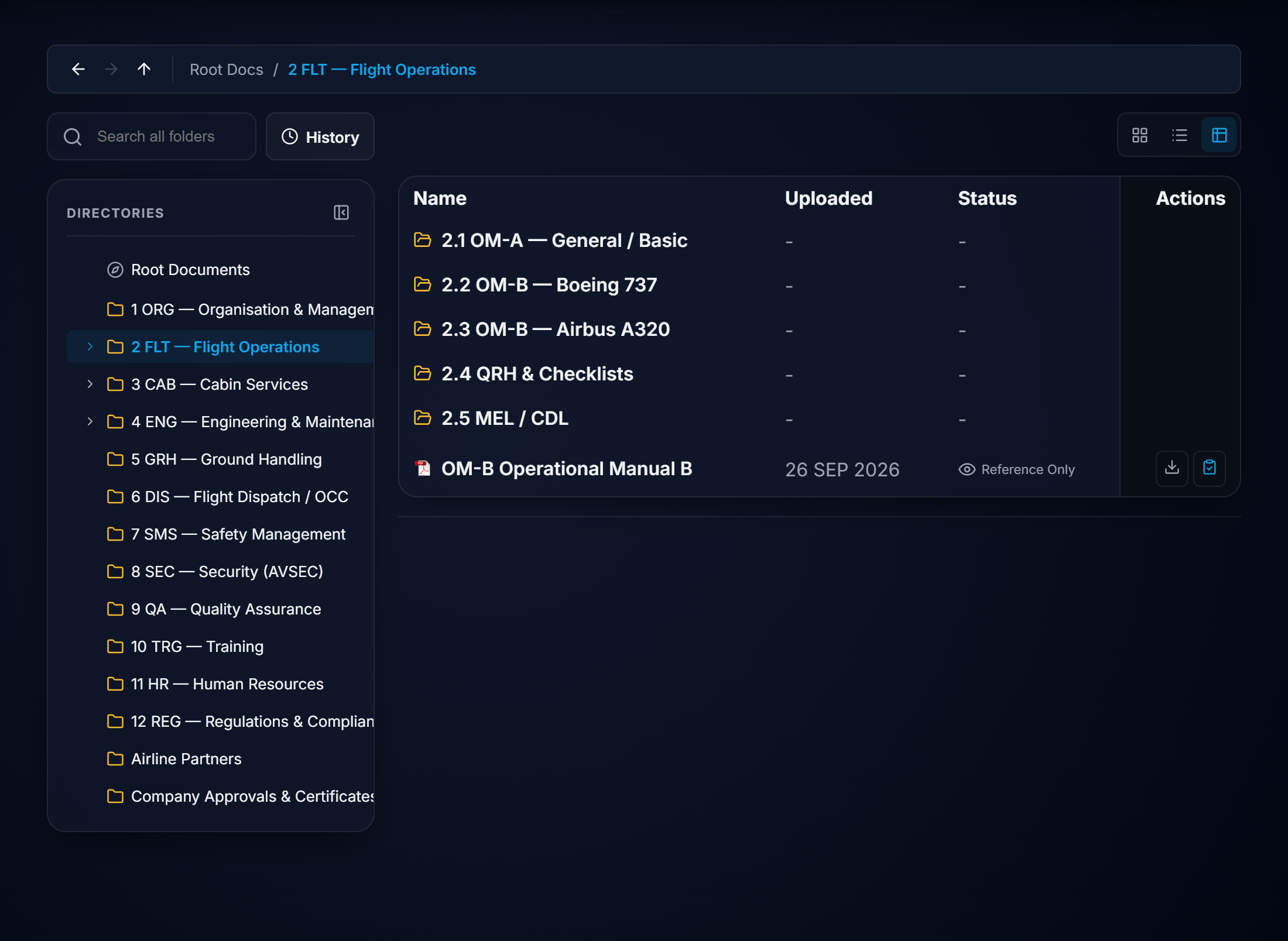 Controlled Document Library